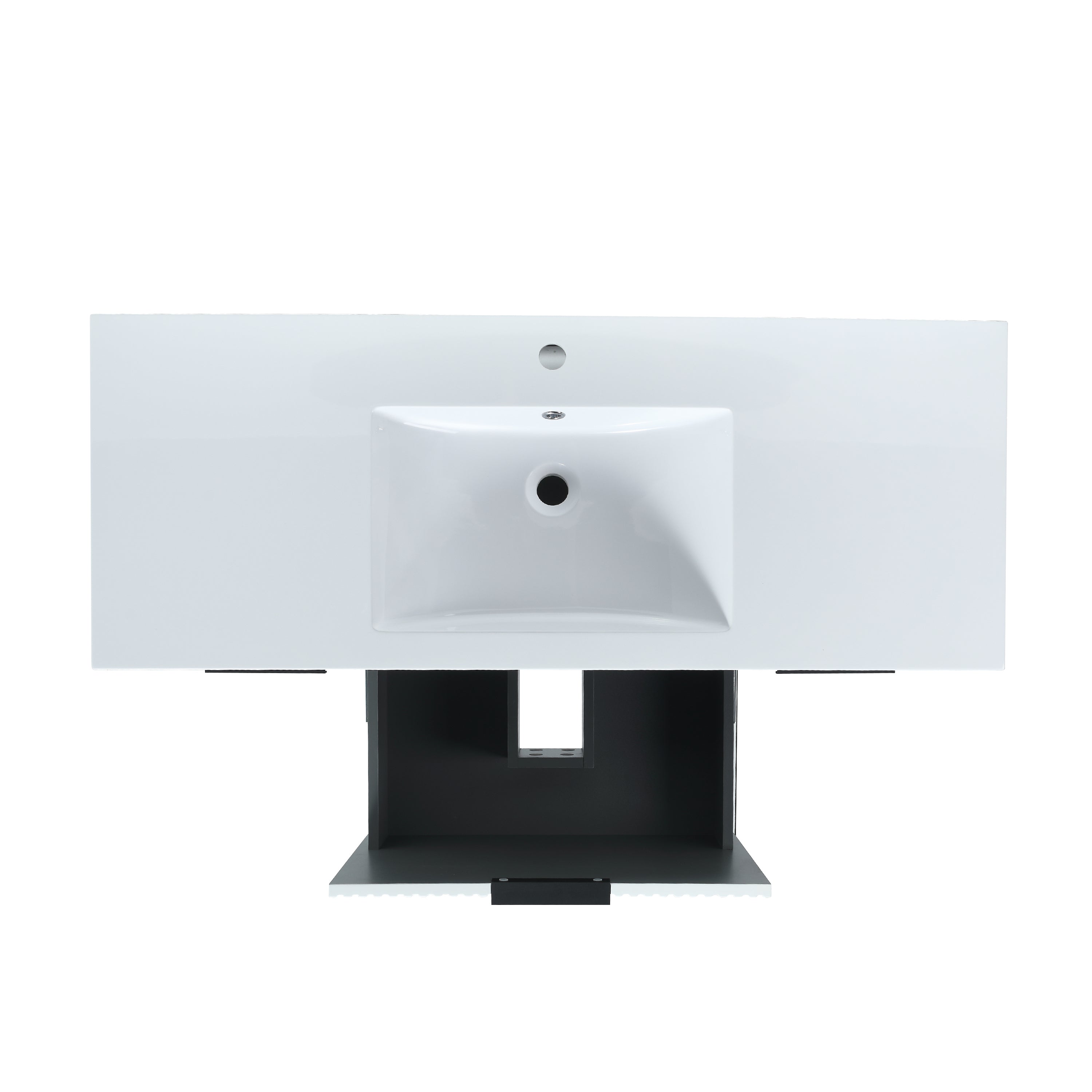 48 Inch Freestanding Bathroom Vanity With Resin Basin,48x18