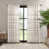 Cotton Printed Curtain Panel with tassel trim and Lining(Only 1 Pc Panel)