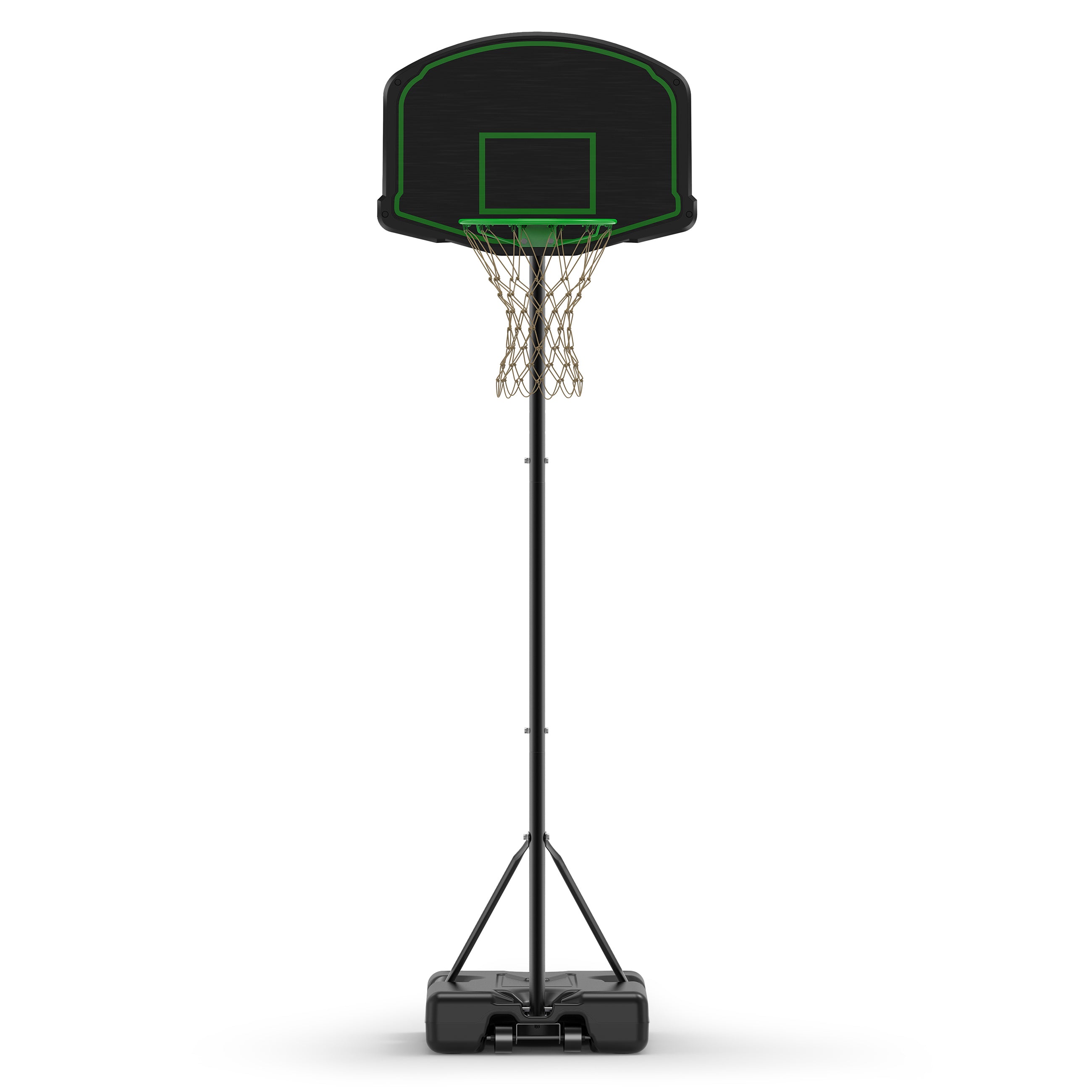 Basketball Hoop System Stand with 30in Backboard, Height Adjustable 60Inch-78Inch for Indoor Outdoor, Fillable Base with Wheels for Kids, Youth