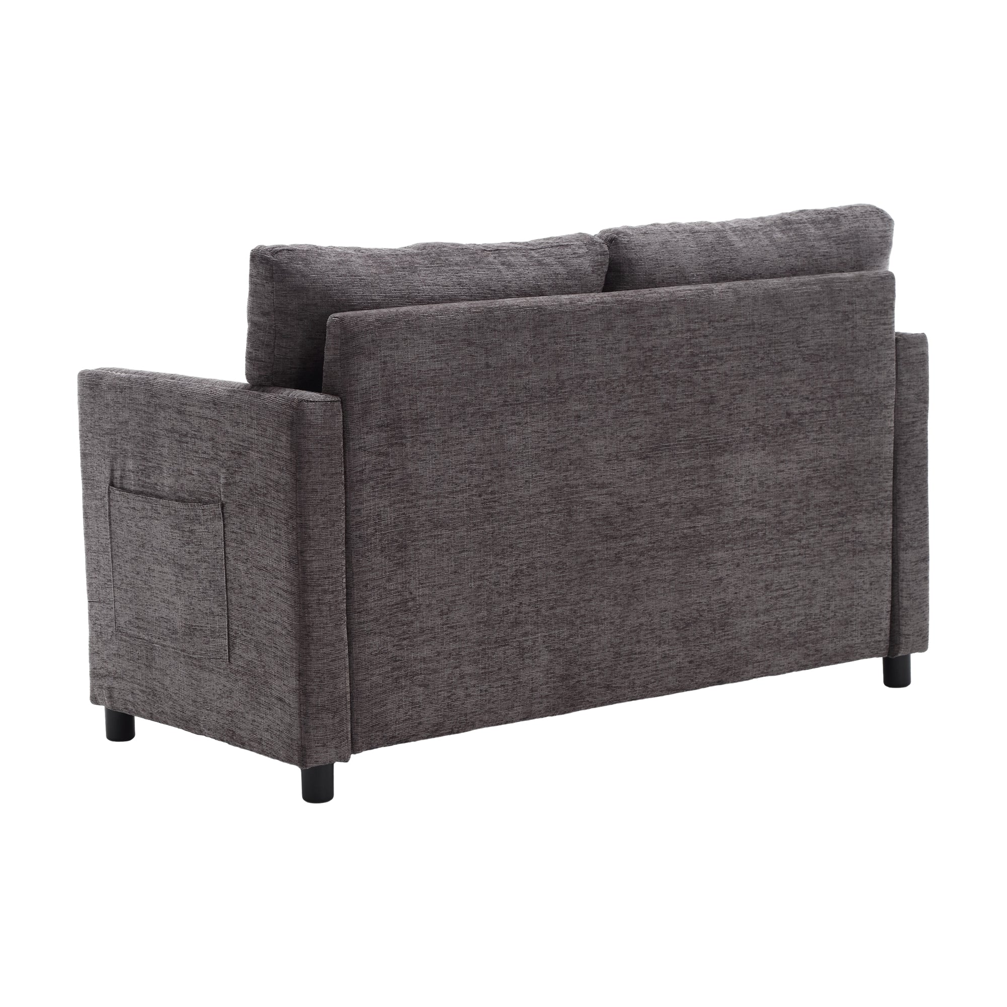 UNITED Modern chenille Fabric Loveseat, 2-Seat Upholstered Loveseat Sofa Modern Couch