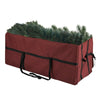 Red Christmas Tree Storage Bag – Large Canvas for 9-Foot Holiday Tree