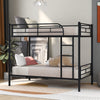 Twin Over Twin Metal Bunk Bed (Black) ( old sku: MF189201BAA )