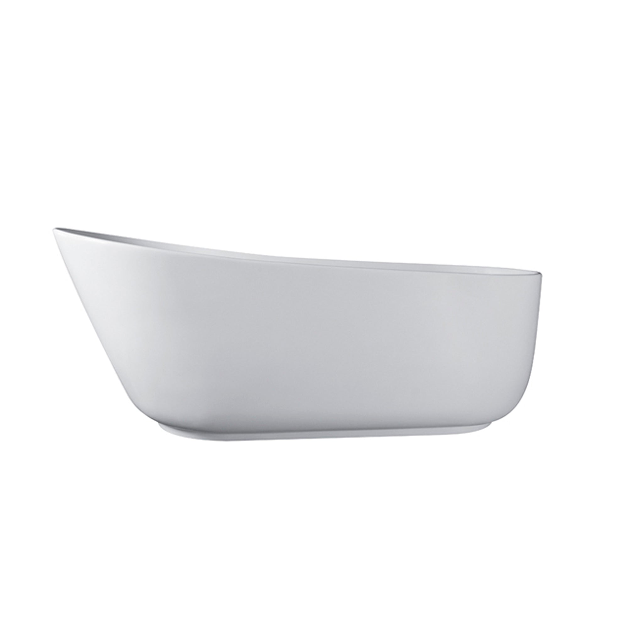 67" solid surface stone resin oval shape soaking bathtub with overflow for the bathroom