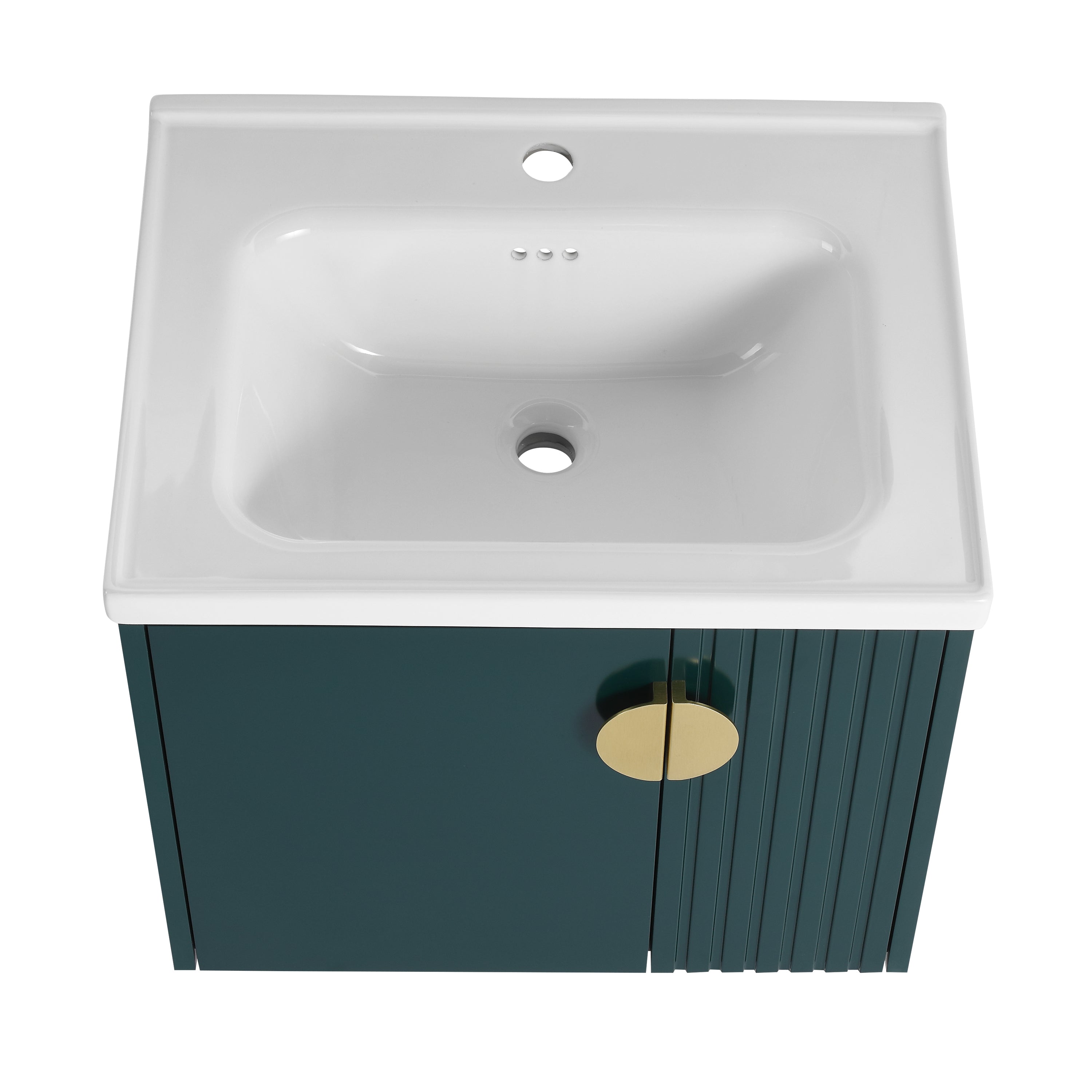 24 Inch Bathroom Vanity with Sink, For Small Bathroom, Bathroom Vanity with Soft Close Door