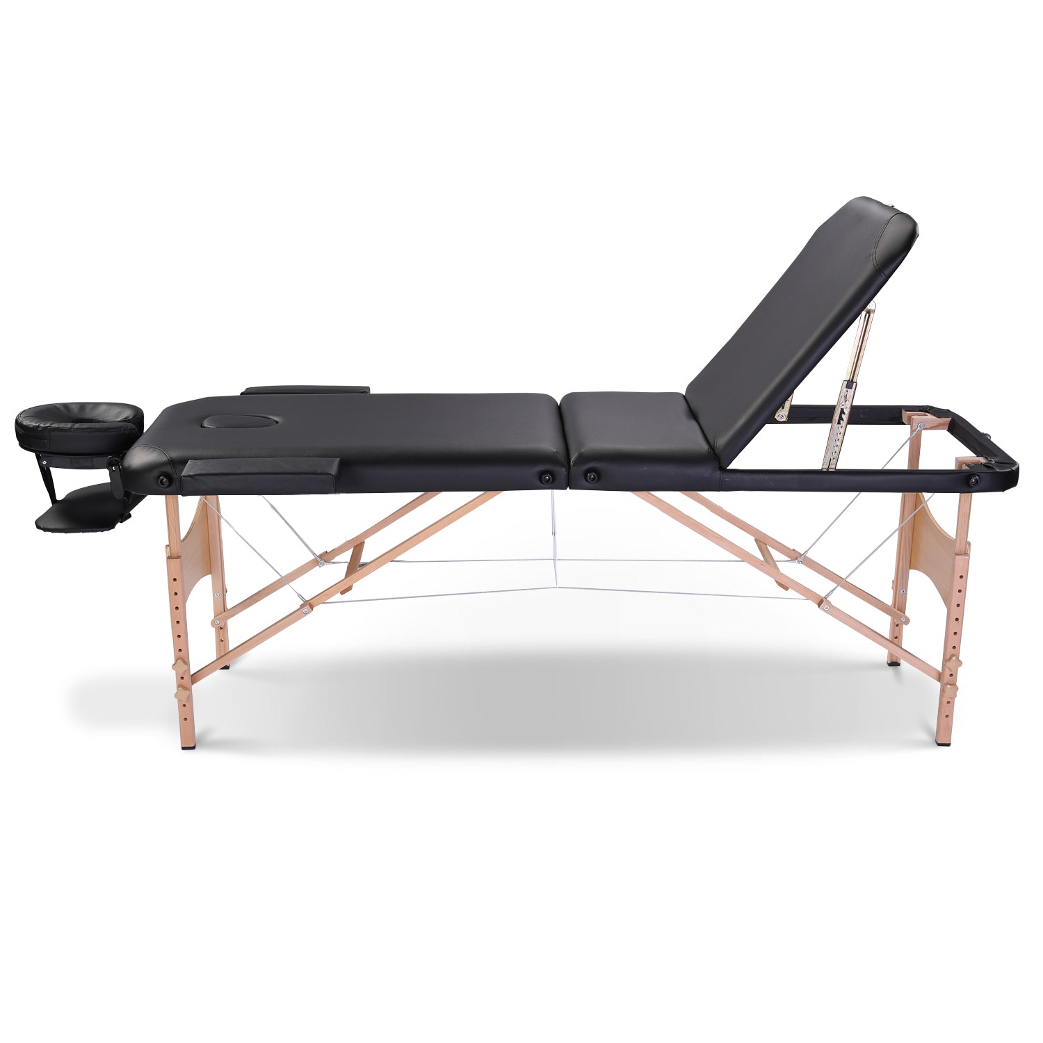 Massage Table Portable Massage Bed Lash Bed with Carrying Case SPA Table Height Adjustable, Salon Bed Face Cradle Bed