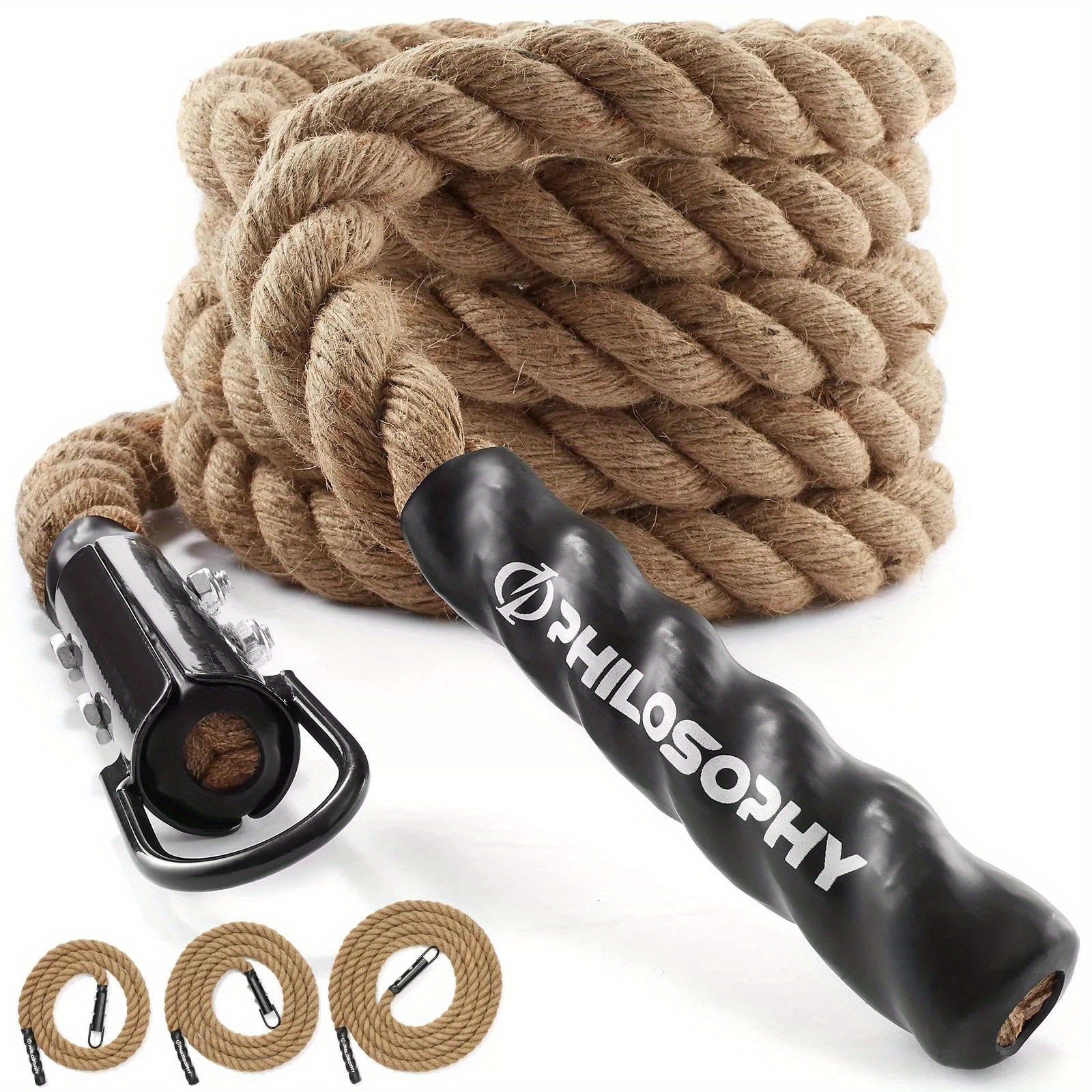 Exercise Climbing Rope - 1.5 Inch Diameter Indoor / Outdoor