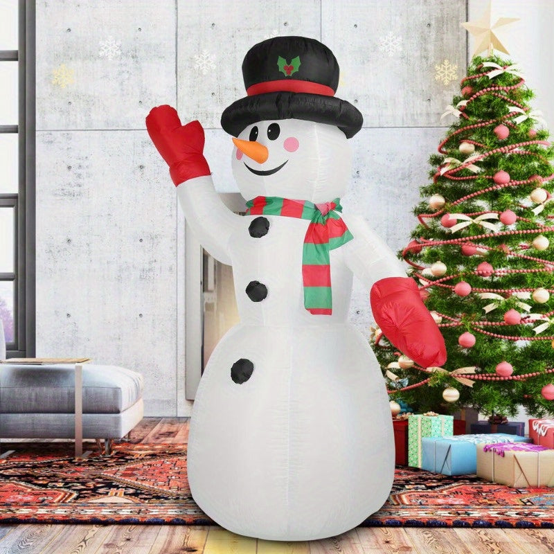 7.9FT Christmas Inflatable Giant Snowman Blow up Light up Snowman