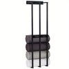 Wall-Mounted Towel Rack - Organizer Shelf for Bath & Hand Towels, Ideal for Rolled Towels