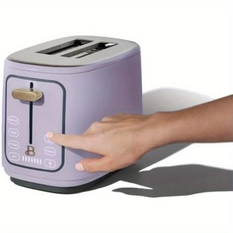 2 Slice Toaster with Touch-Activated Display, Cornflower