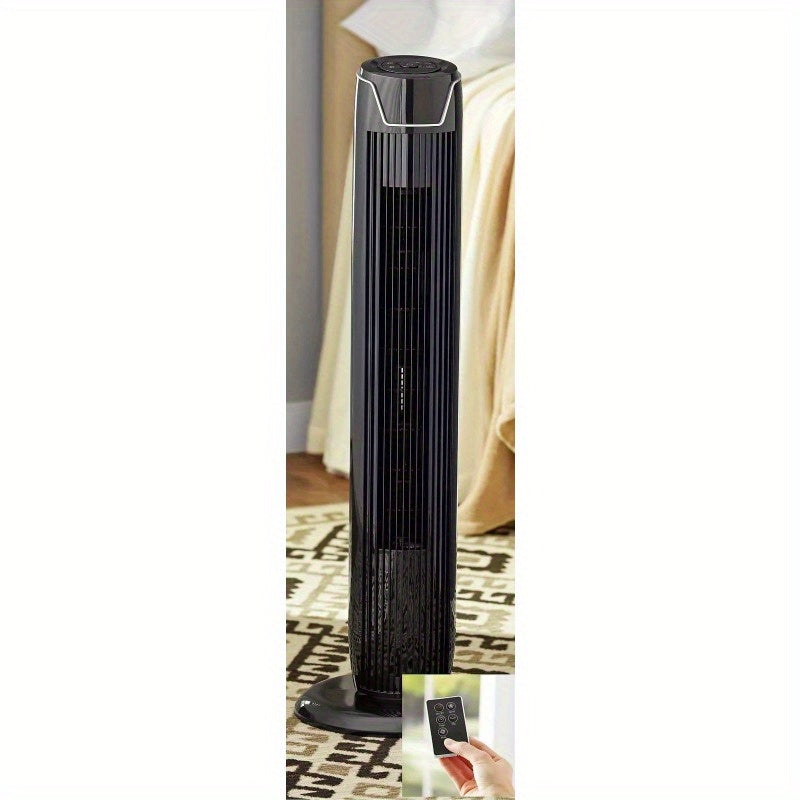 36" Tall 3-Speed Oscillating Tower Fan, FZ10-19JR, New, Black