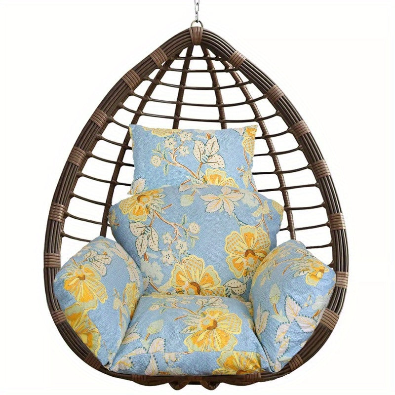 Egg Chair Cushion - Thick, Soft Seat Pad for Hanging Basket Swing Chair | Comfortable and Stylish Egg Swing Chair Cushion