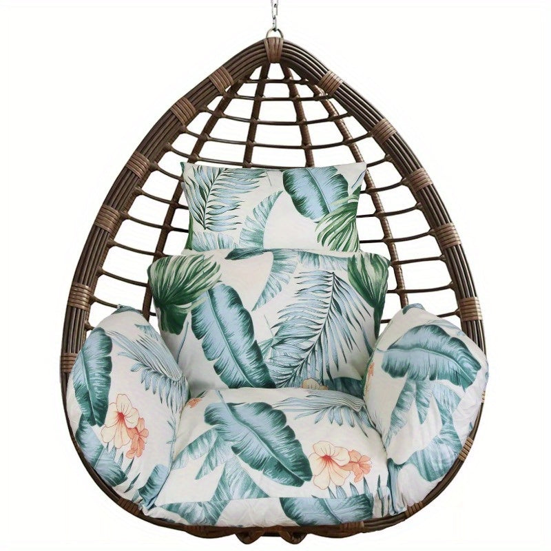 Egg Chair Cushion - Thick, Soft Seat Pad for Hanging Basket Swing Chair | Comfortable and Stylish Egg Swing Chair Cushion