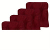 4 Pack Fluffy Memory Foam Non-Slip Chair Cushion Pads