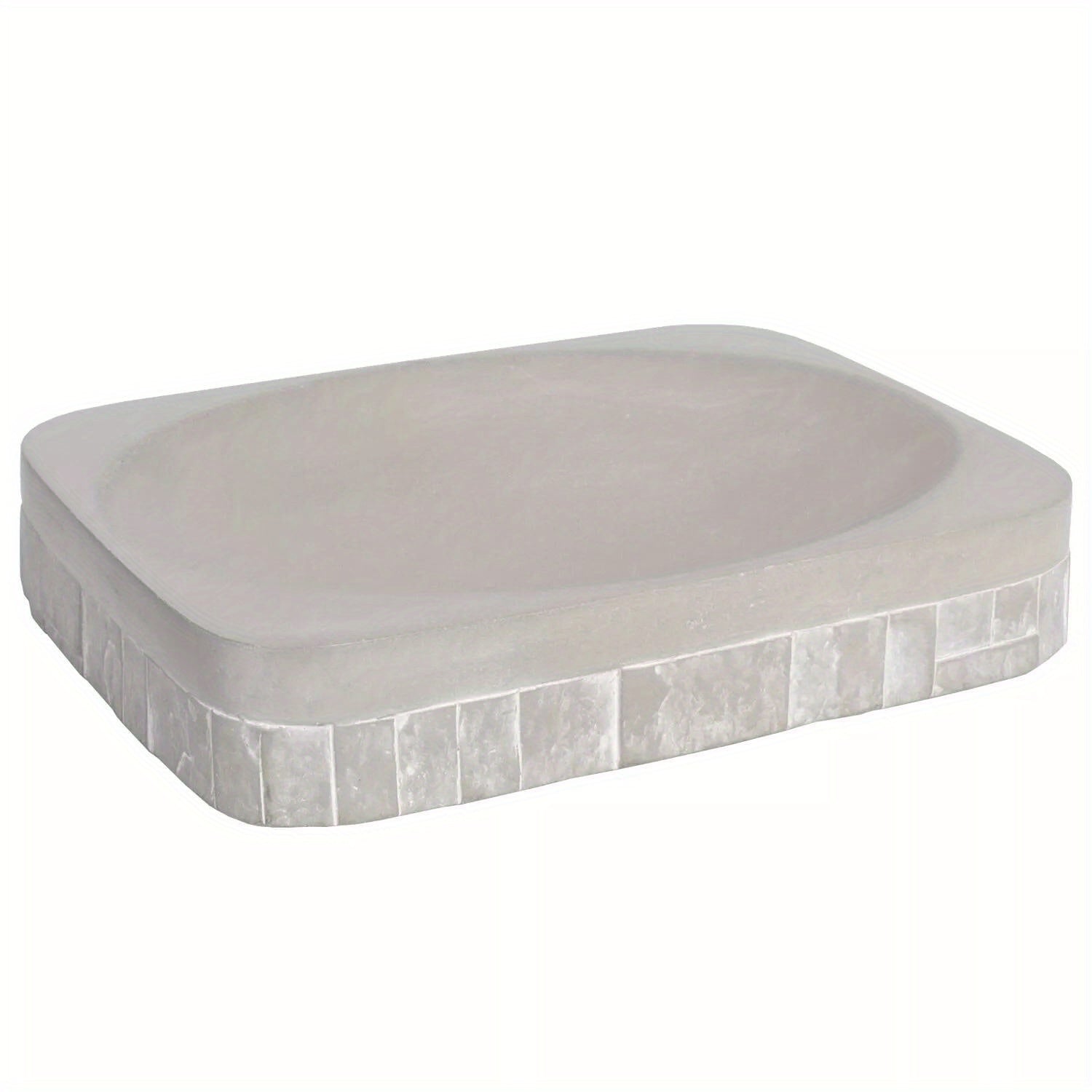 Durable Avalon Concrete Bath Accessory Collection | 4-Piece Set for Your Bathroom