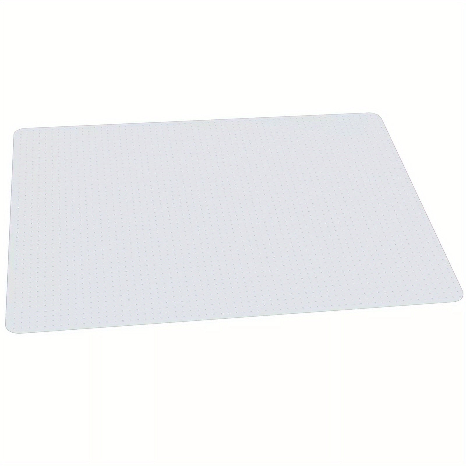 60.2 x 46.4" PVC Floor Mat - Chair Mat for Floor Protection, Home Office Use