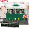 Seeding SET Seed Starter Trays & Heated MAT Humidity Adjustable Kit W/ Dome Tool