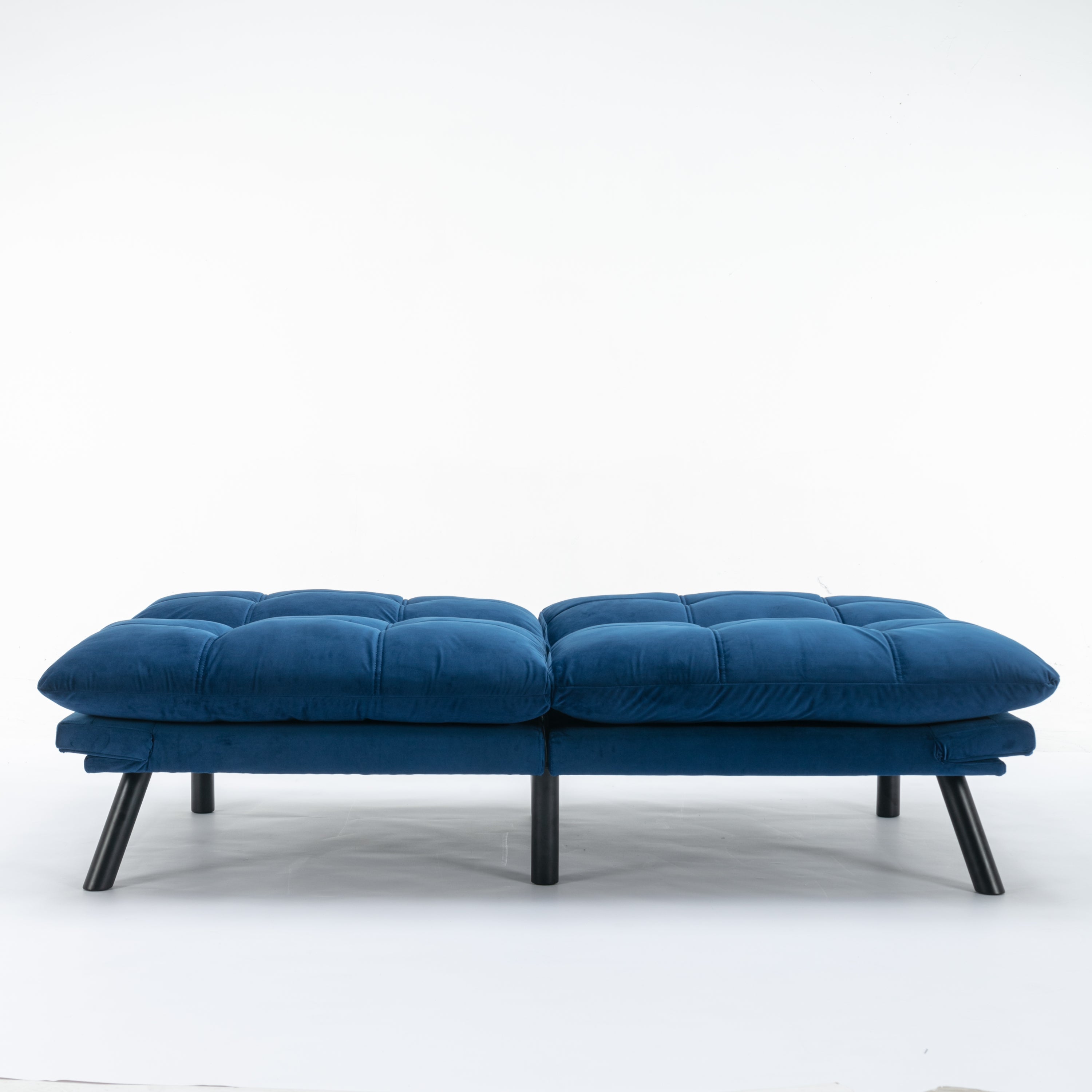 Navy Blue Convertible Folding Modern sofa Bed