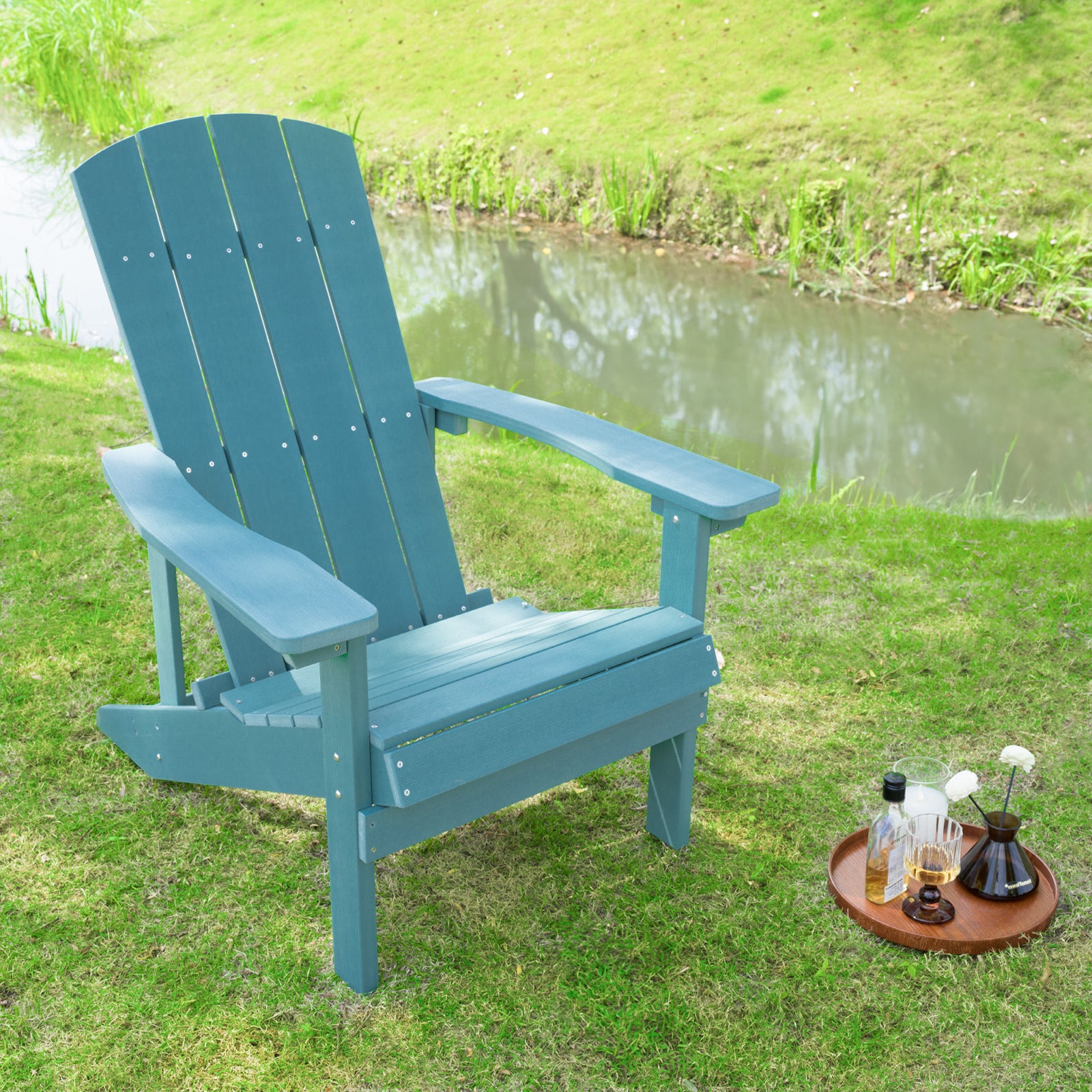 Adirondack Chairs Weather Resistant Plastic Fire Pit Chairs Adorondic Plastic Outdoor Chairs Suitable for All Outdoor Areas Seating Lifetime