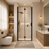 32-35 x 72 in Folding Pivot Shower Door - 32-33.2 x 72 in view 1