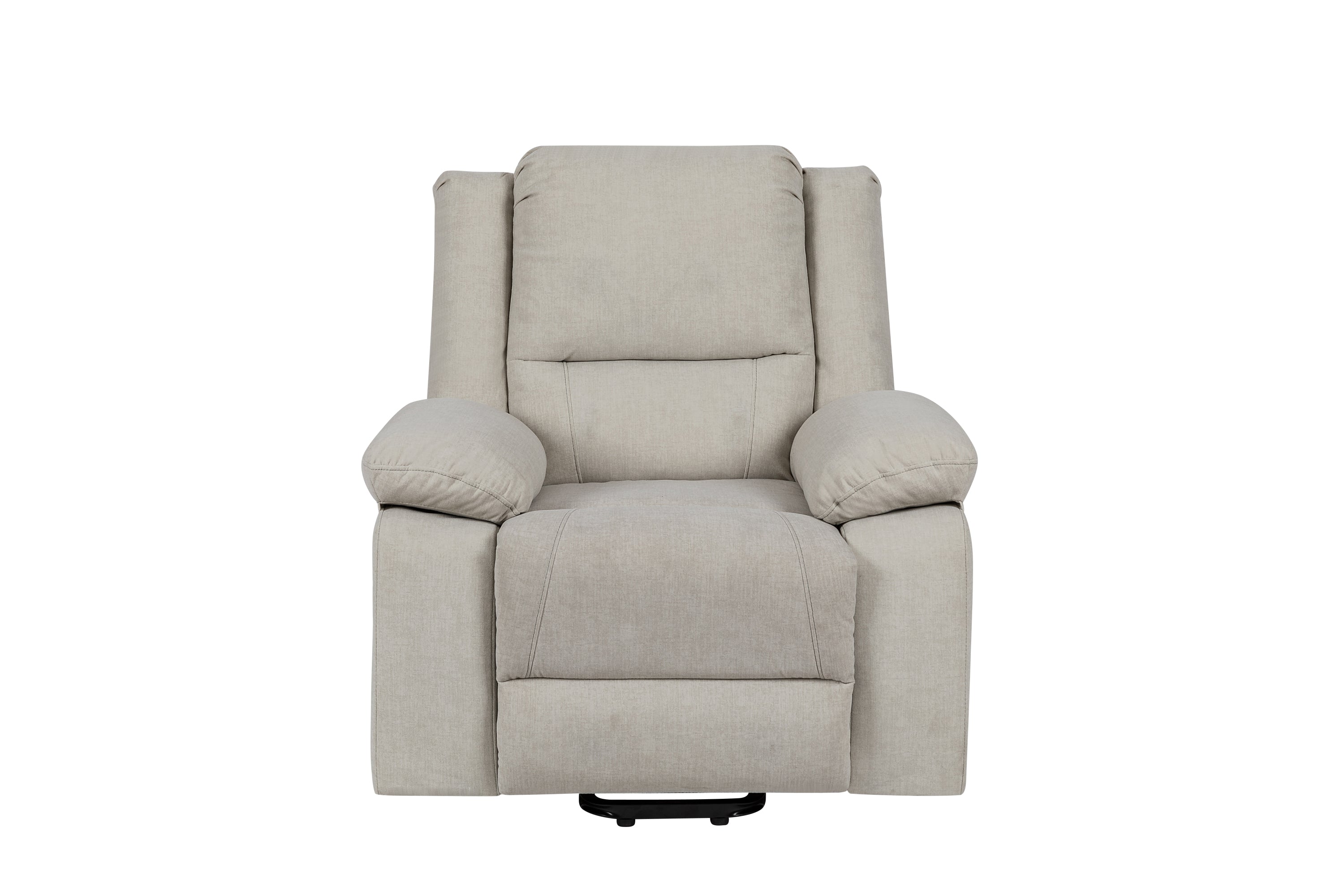 Electric Power Recliner Chair With Massage For Elderly ,Remote Control Multi-function Lifting, Timing, Cushion Heating Chair With Side Pocket Beige