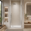 35.4 x 72 in Framed Pivot Shower Door - 35.4 x 72 in / Chrome view 1