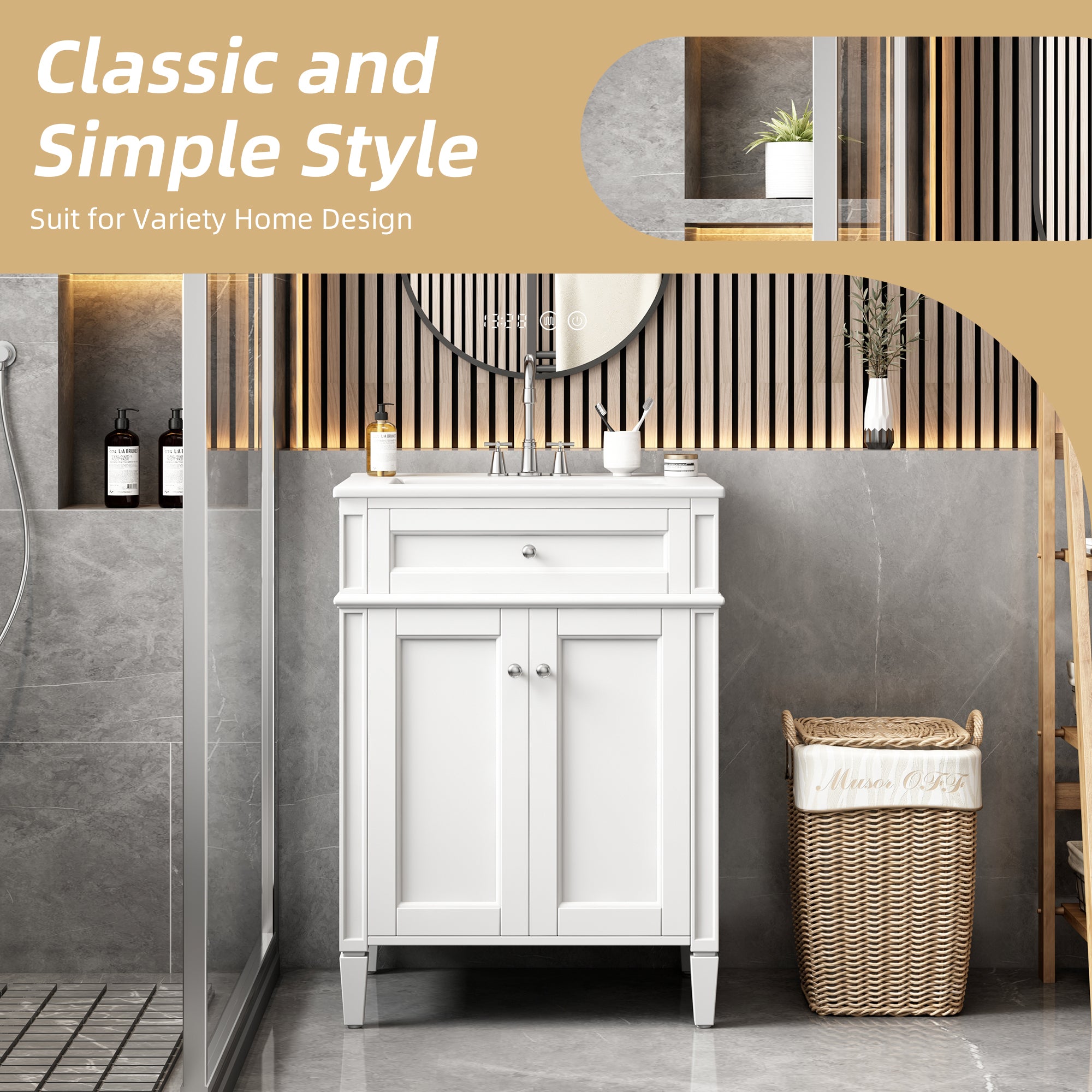 24-inch bathroom vanity sink basin close-up