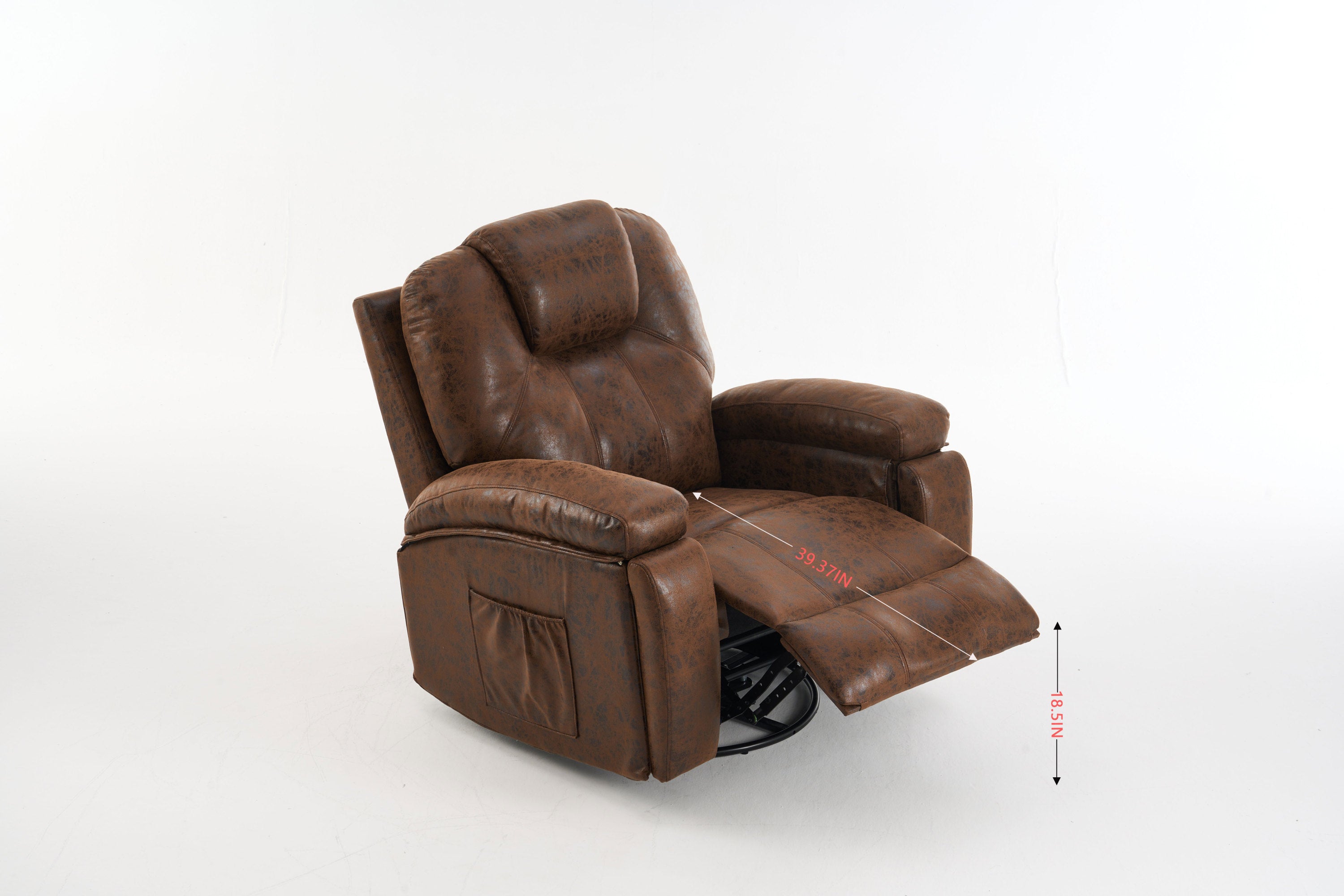 Power Lift Recliner Chair with Massage  Elderly, Overstuffed Wide Recliners, Heavy Duty and Safety Motion Reclining Mechanism