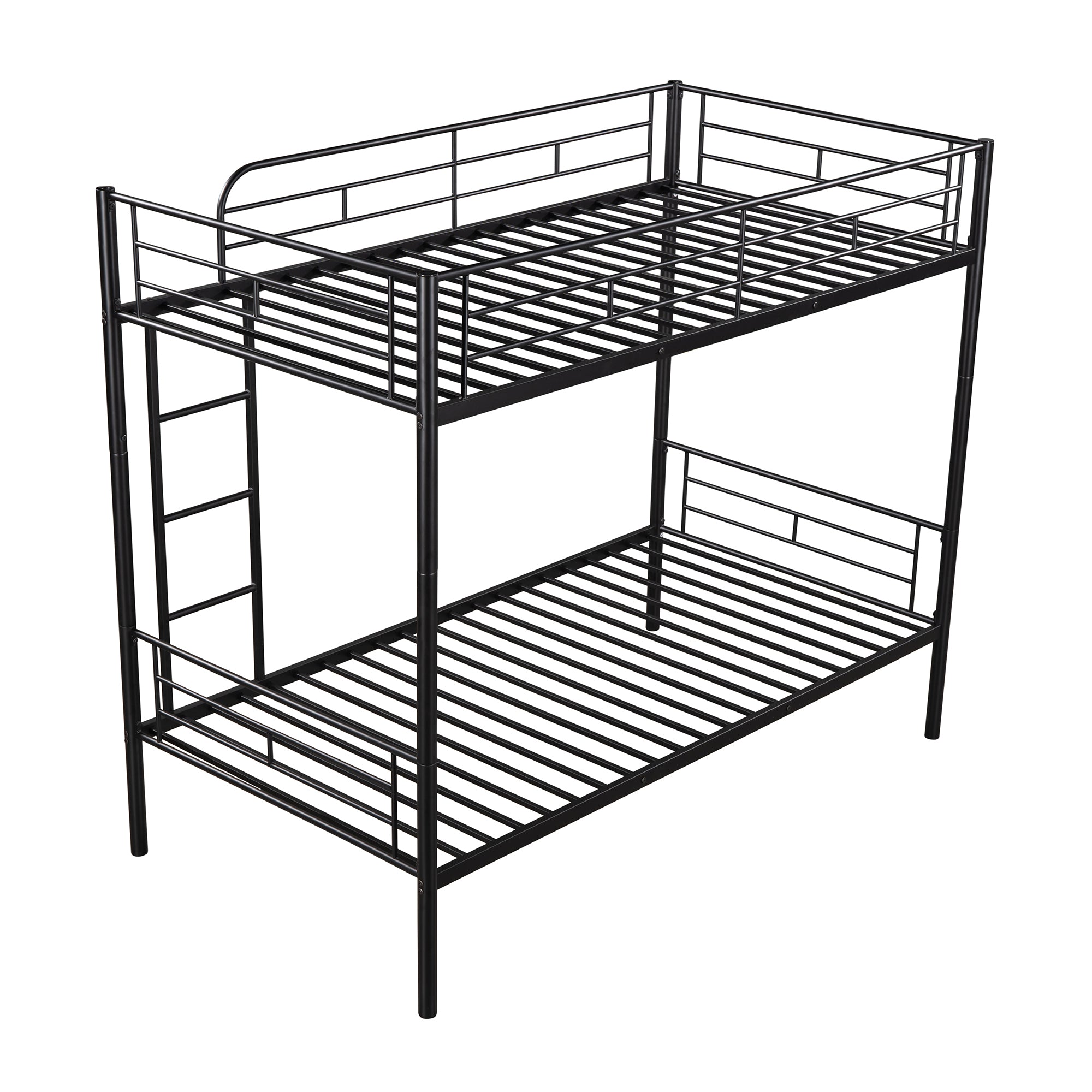 Twin Over Twin Metal Bunk Bed (Black) ( old sku: MF189201BAA )