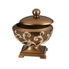 10.5" Tall Polyresin Decorative Jewelry Box "Odysseus", Baroque Style