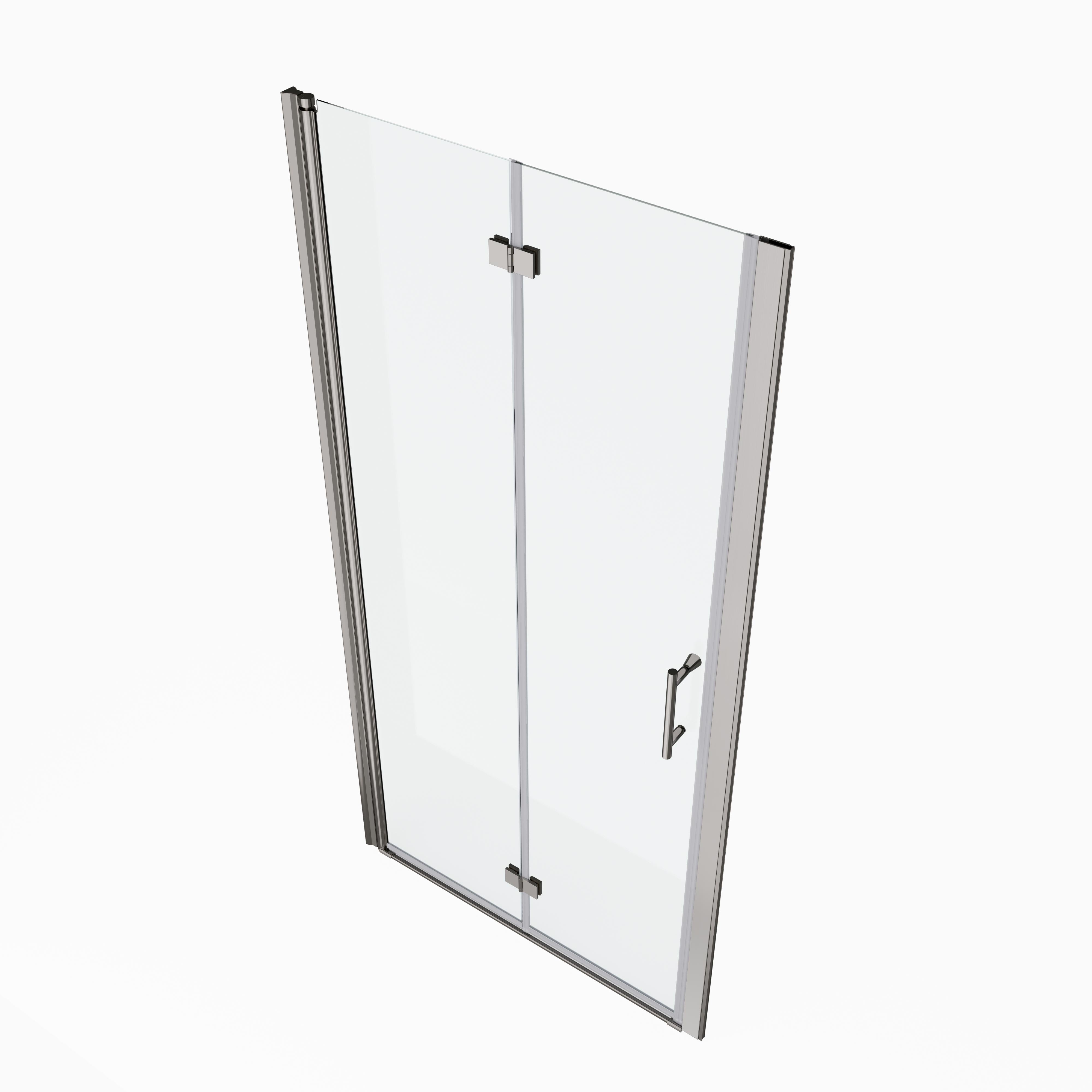 36-37 x 72 in Chrome Pivot Shower Door - 36-37 x 72 in / Chrome view 5