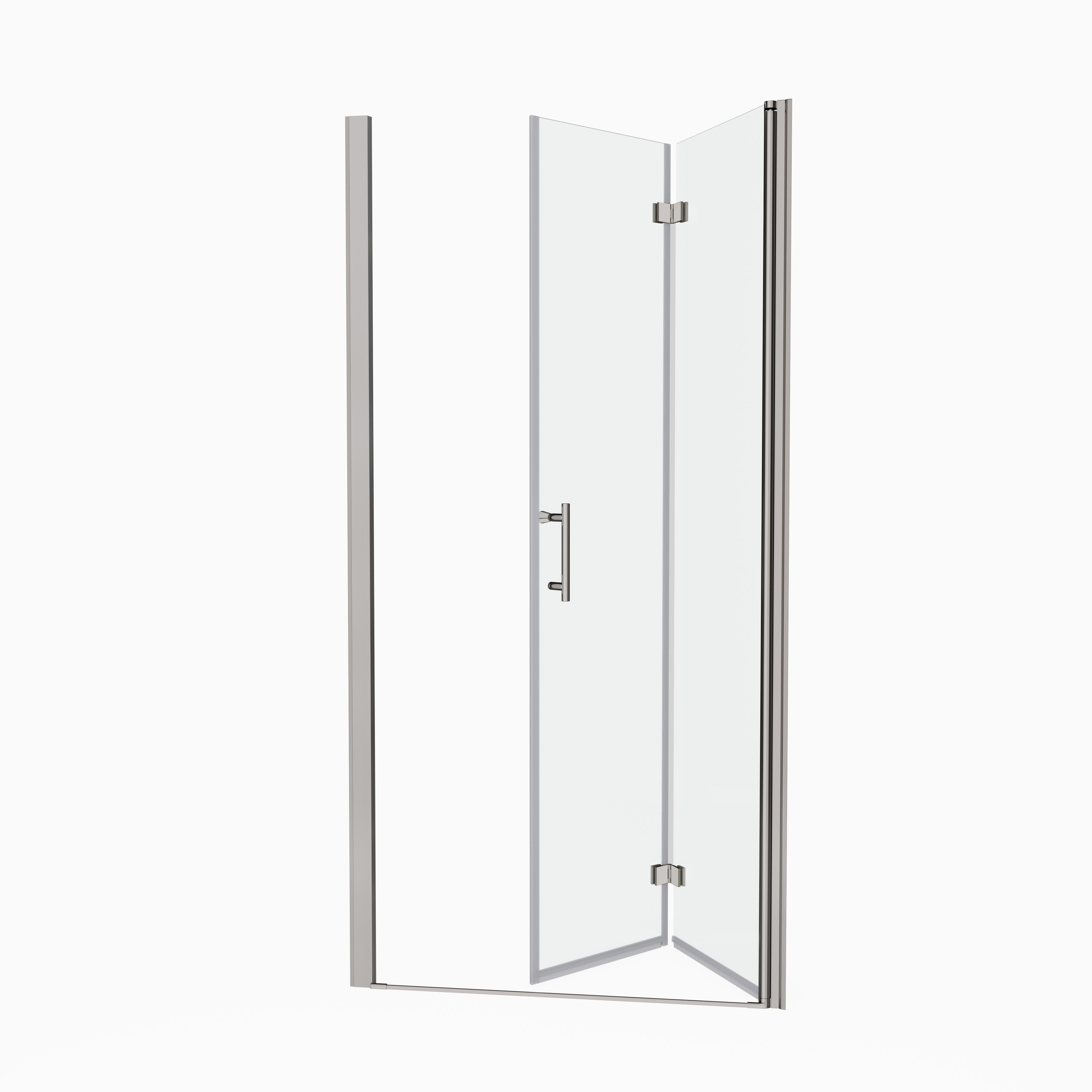 36-37 x 72 in Chrome Pivot Shower Door - 36-37 x 72 in / Chrome view 6