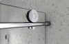 48-60 x 76 in Soft-Close Sliding Shower Door - 48 x 76 in / Brushed Nickel view 1