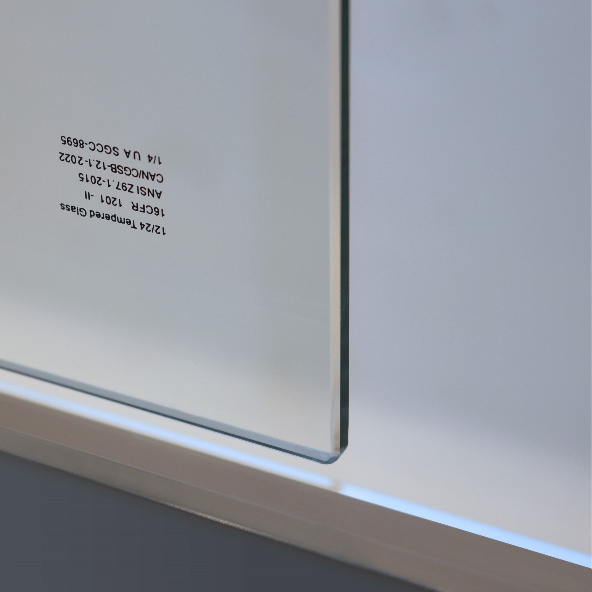 56-60 x 60 in Sliding Tub Shower Door - 56-60 x 60 in / Chrome view 6
