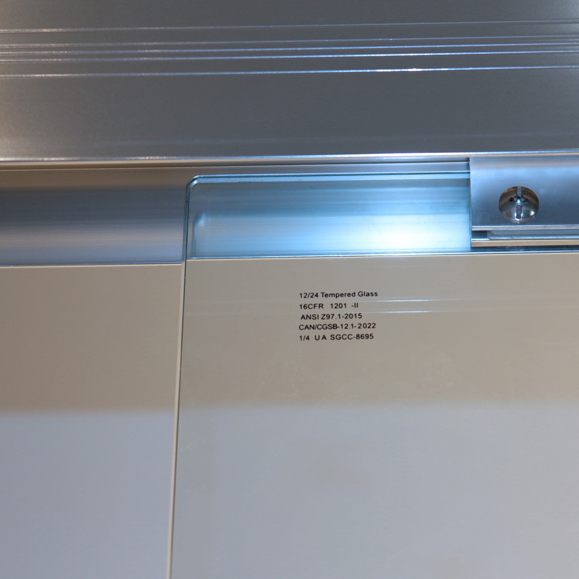 56-60 x 60 in Sliding Tub Shower Door - 56-60 x 60 in / Chrome view 3
