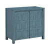 [Cabinet Only] 36" Bathroom Vanity-vintage distressed blue