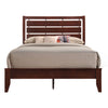 Brown Cherry Queen Sleigh Bed