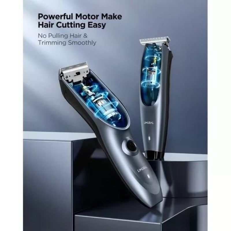 Hair Clippers for Men Professional Electric Cordless Beard Trimmer Kit Limural