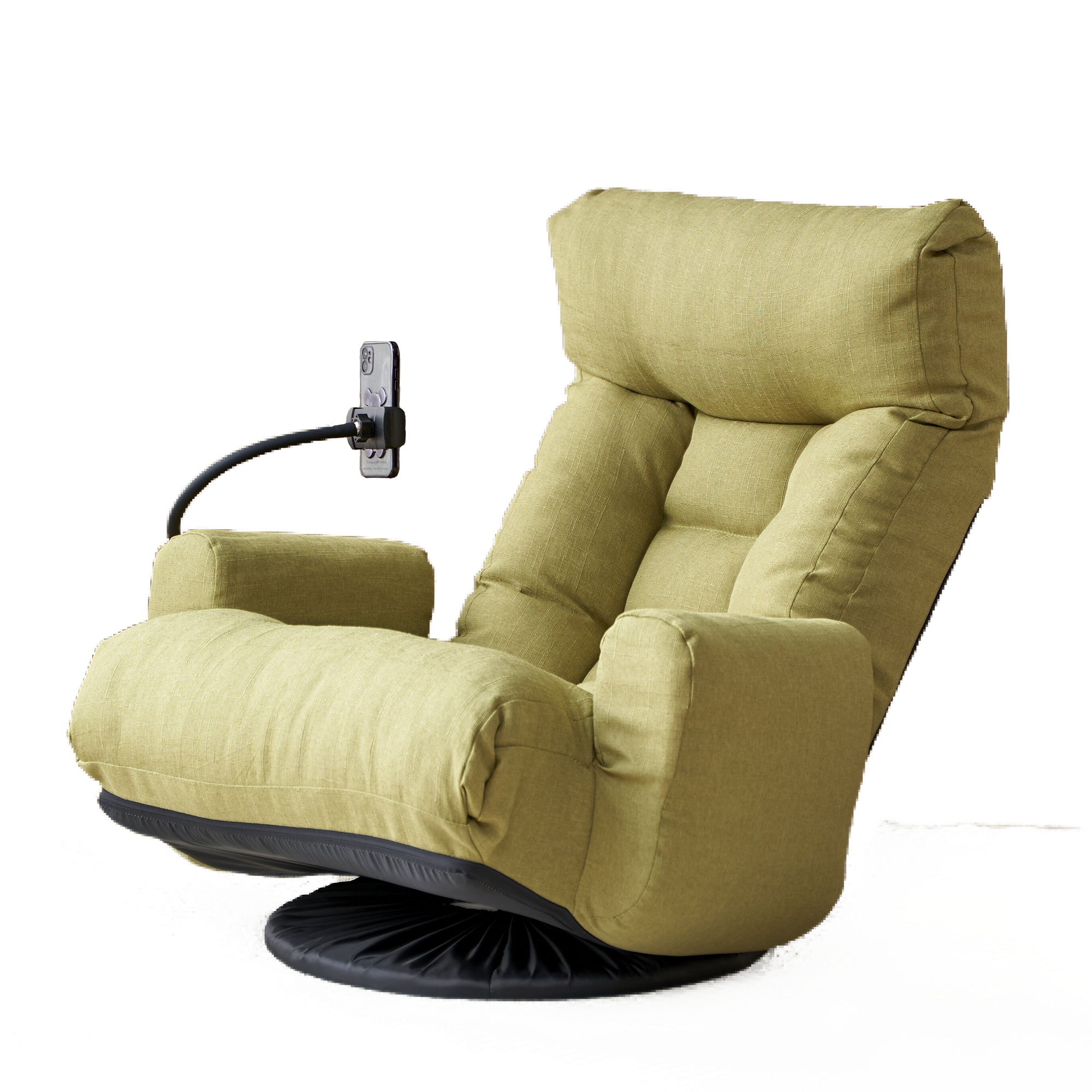 Adjustable head and waist, game chair, lounge chair in the living room, 360 degree rotatable sofa chair,Rotatable seat Leisure Chair deck chair