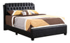 Contemporary Black King-Sized Bed For Relaxation