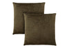 Pillows, Set Of 2, 18 X 18 Square, Insert Included, Decorative Throw, Accent, Sofa, Couch, Bedroom, Green Hypoallergenic Polyester, Modern