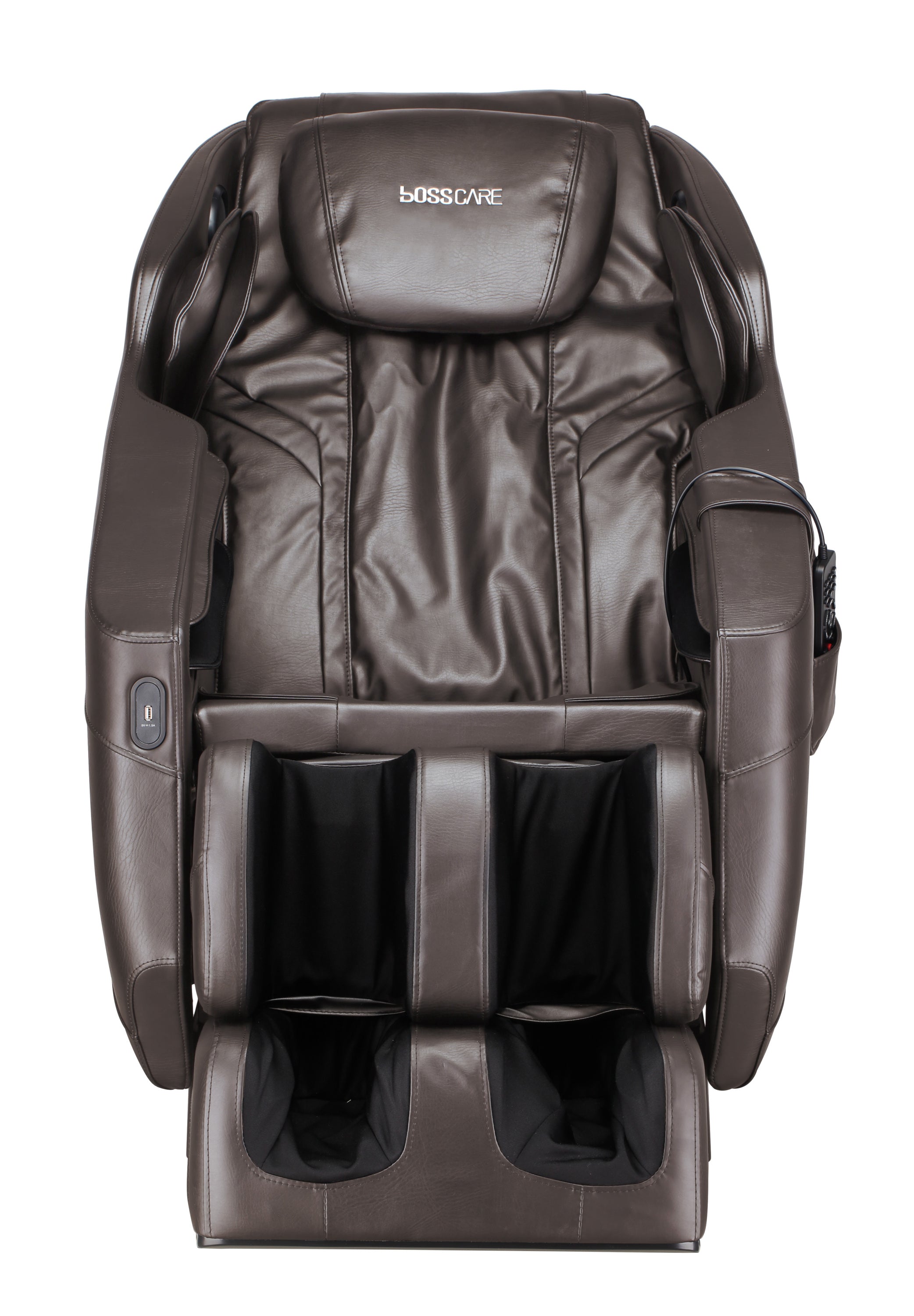 Massage Chairs SL Track Full Body Massage Recliner with Foot Roller,Airbag Massage,Zero Gravity, Bluetooth Speaker Brown