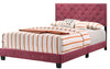 Transitional Cherry King Bed For Elegant Comfort