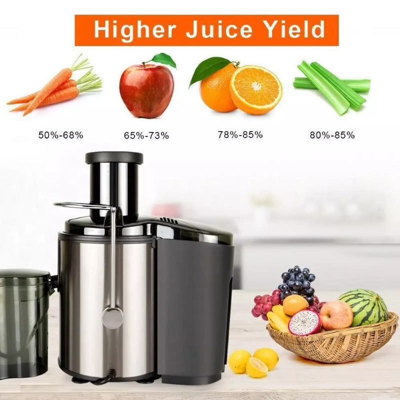 800W Electric Juicer Fruit Vegetable Blender Juice Extractor Citrus Machine New