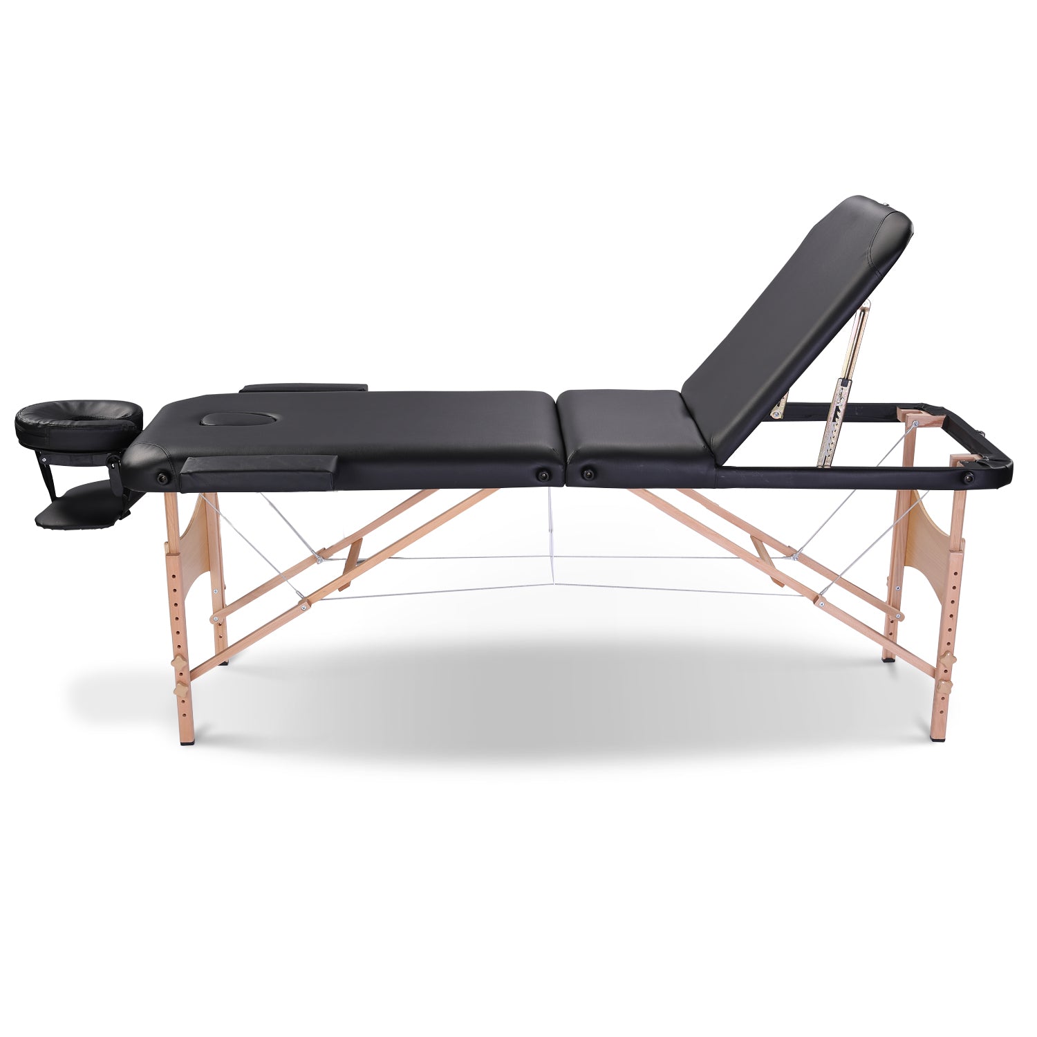 Massage Table Portable Massage Bed Lash Bed with Carrying Case SPA Table Height Adjustable, Salon Bed Face Cradle Bed