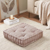 Poly Chenille Square Floor Pillow Cushion