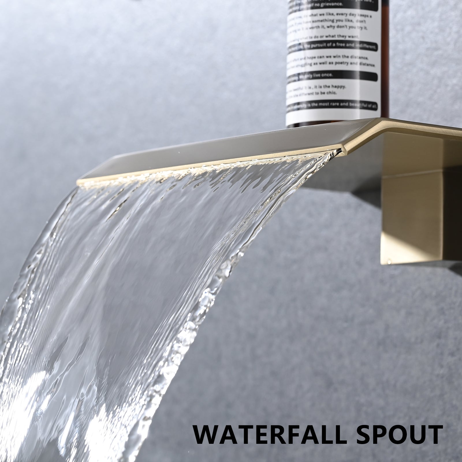 Waterfall Wall Mounted Tub Faucet