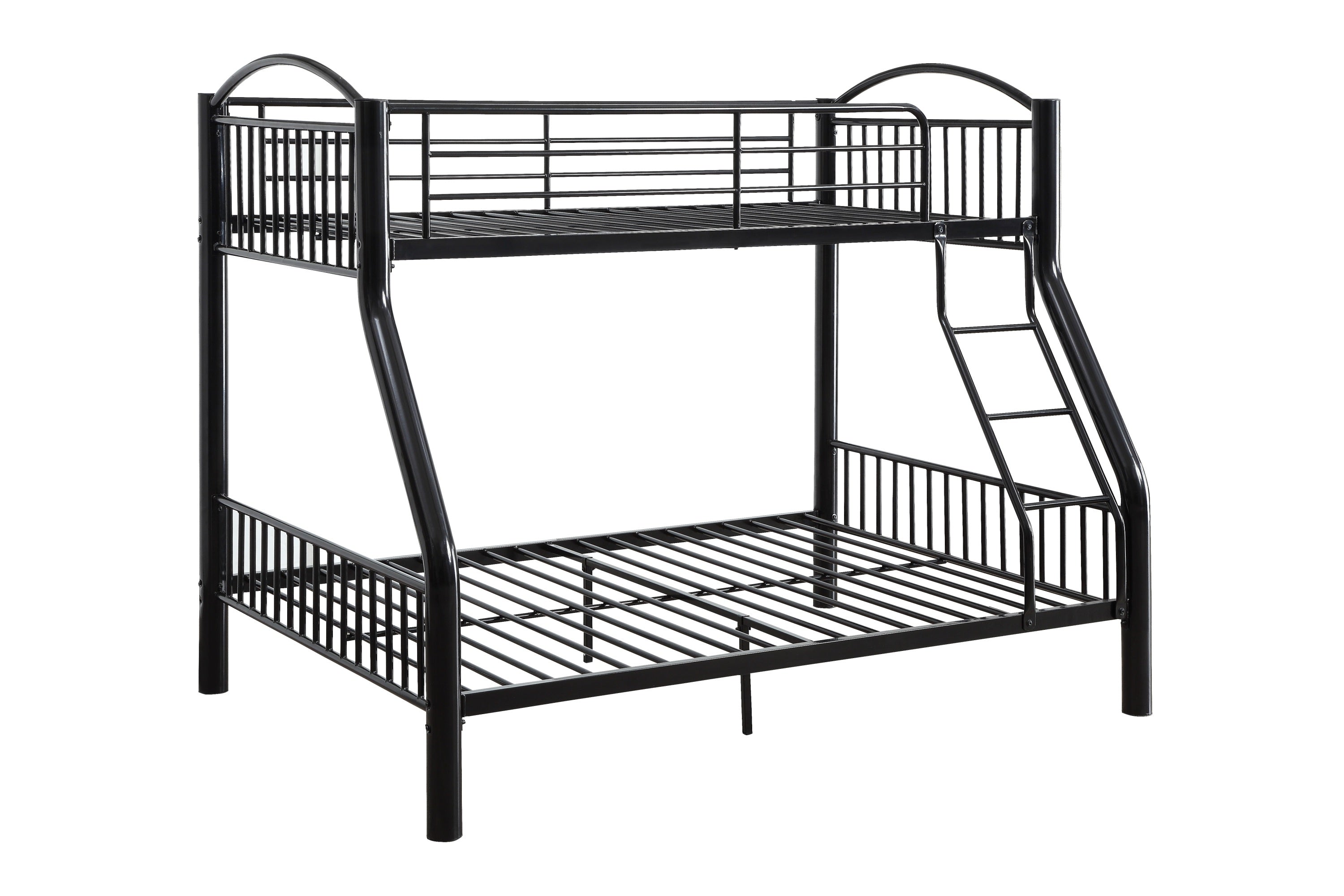 ACME Cayelynn Bunk Bed (Twin/Full) in Black 37380BK