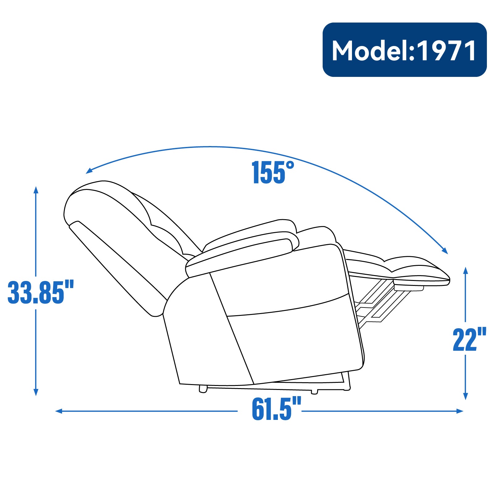 EMON'S Large Power Lift Recliner Chair with Massage and Heat for Elderly, Overstuffed Wide Recliners, Heavy Duty Motion Mechanism with USB and Type C Ports, 2 Steel Cup Holders, Brown