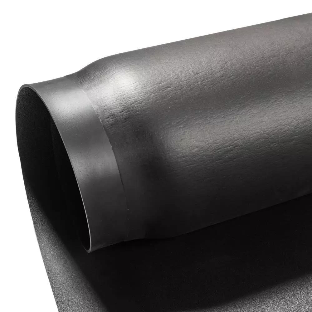 Black Rectangle 5'x3' Anti-Fatigue Floor Mat for Barber Salon & Spa Equipment