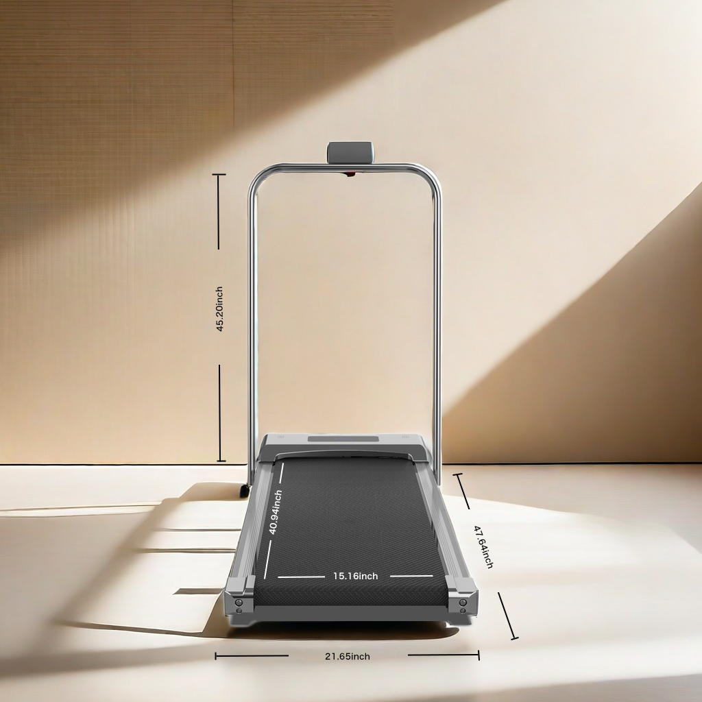 WalkingPad/Treadmill 3 Colors Available - Under The Desk Home Space-Saving Black-White-Silver Indoor Portable with Convenience and Effectiveness